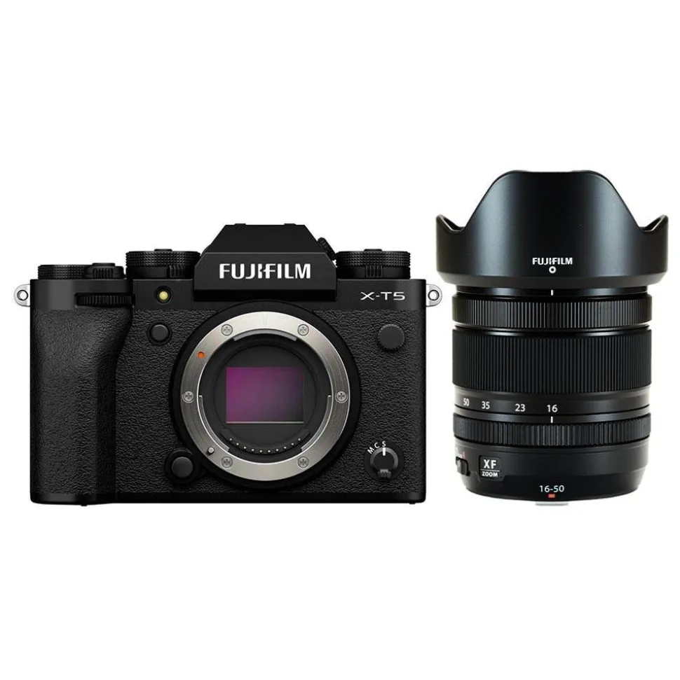 Fujifilm X-T5 Camera with XF 16-50mm Lens Kit Black