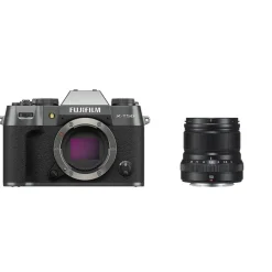 Fujifilm X-T50 Charcoal Camera with XF 50mm f/2 Black Lens