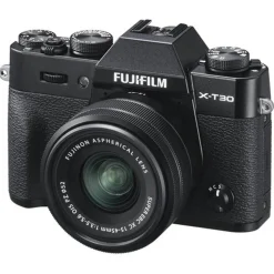 Fujifilm X-T30 II Camera With XC 15-45mm Lens Black