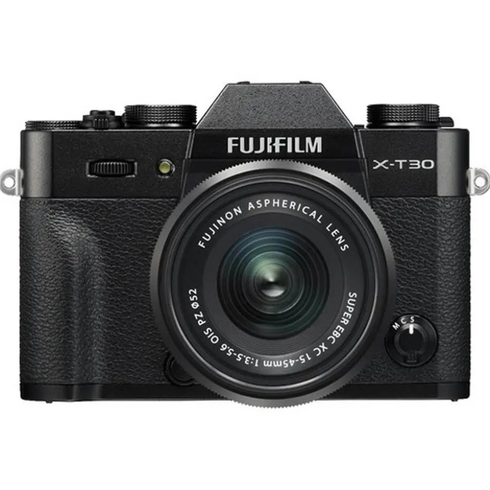 Fujifilm X-T30 II Camera With XC 15-45mm Lens Black