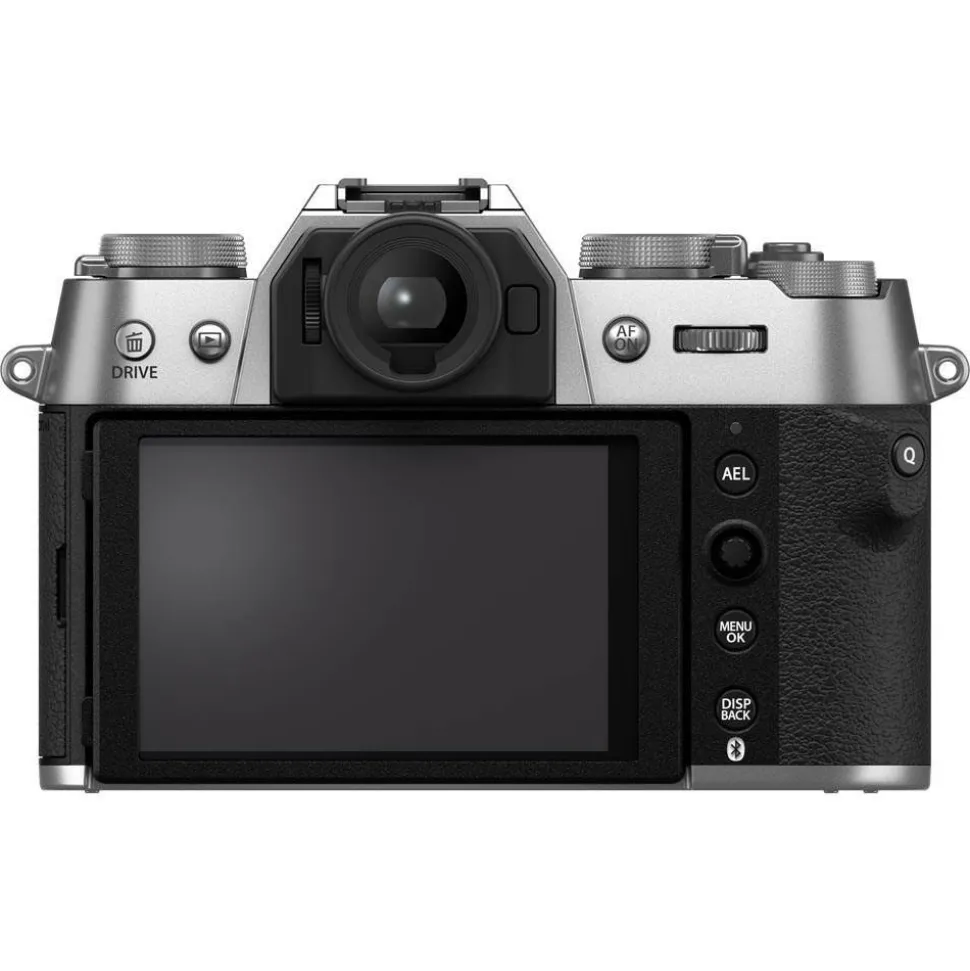 Fujifilm X-T50 Silver Camera with XF 23mm f/2 Silver Lens