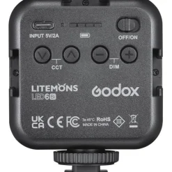 Godox LED6Bi Litemons Bi-color Pocket-Size LED Video Light