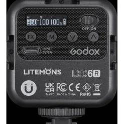 Godox LED6R Litemons RGB Pocket-Size LED Video Light