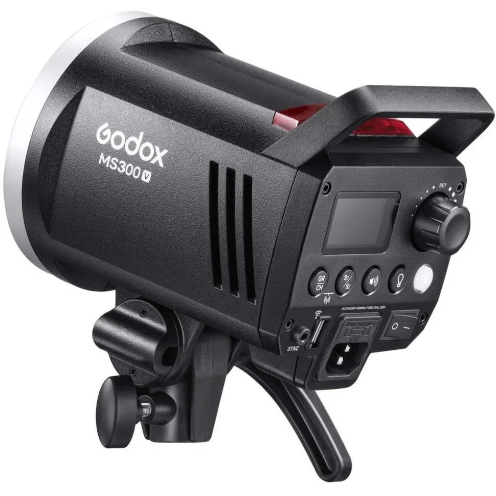 Godox MS300-V Studio Flash with LED Modelling Lamp