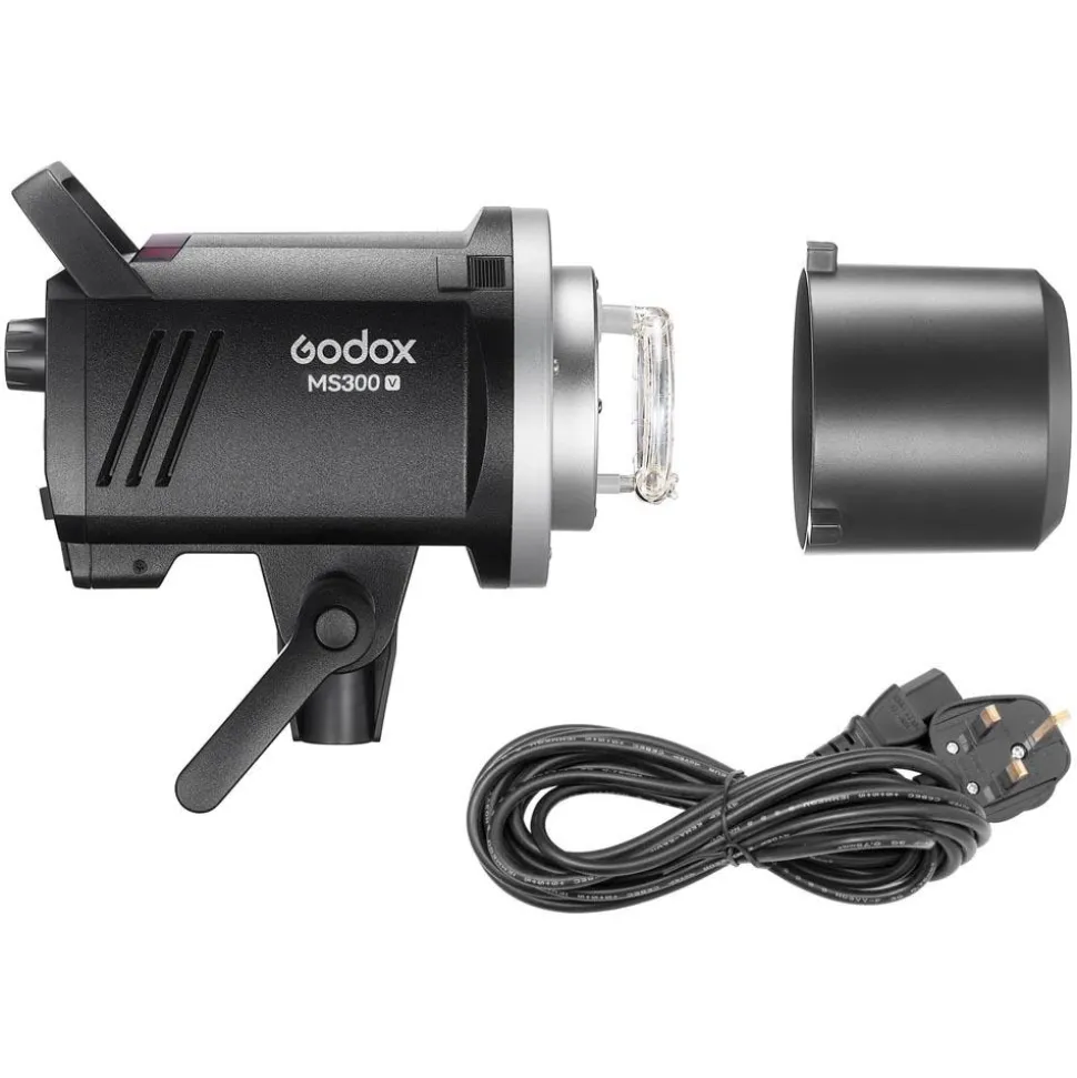Godox MS300-V Studio Flash with LED Modelling Lamp