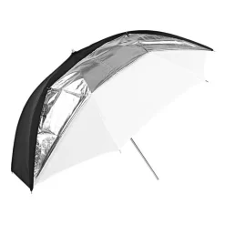 Godox UB-006 Dual Duty Umbrella Black Silver White 84cm