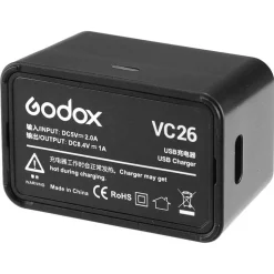 Godox VC26 Charger for VB26 Battery (V1 and AD100Pro)