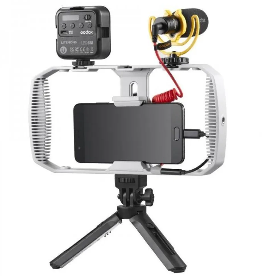 Godox VK1-LT Vlogging Kit for mobile devices with Lightning port