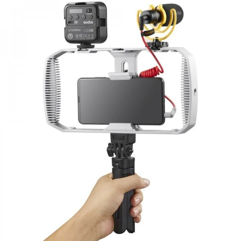 Godox VK1-LT Vlogging Kit for mobile devices with Lightning port