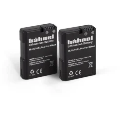 Hahnel HL-EL14/EL14a Twin Pack Replacement for Nikon EN-EL14