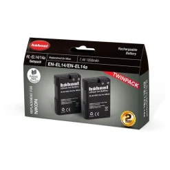 Hahnel HL-EL14/EL14a Twin Pack Replacement for Nikon EN-EL14