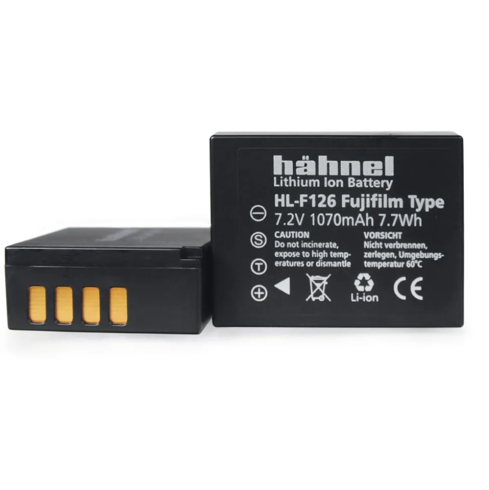 Hahnel HL-F126 Replacement for Fuji NP-W126 Battery
