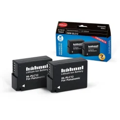 Hahnel HL-PLC12 Twin Pack Replacement for Panasonic DMW-BLC12