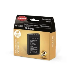 Hahnel HL-S5/S50 Replacement for Olympus BLS-5 Battery