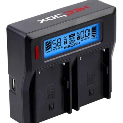 Hedbox Digital Dual Battery Charger