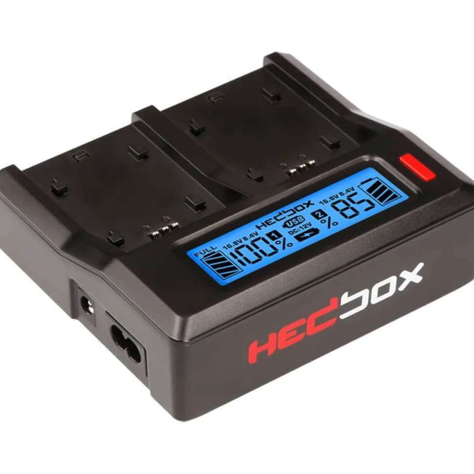 Hedbox Digital Dual Battery Charger
