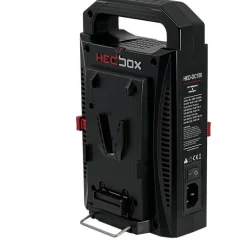 Hedbox Intelligent Digital Dual LCD Battery Charger for V-Mount Batteries