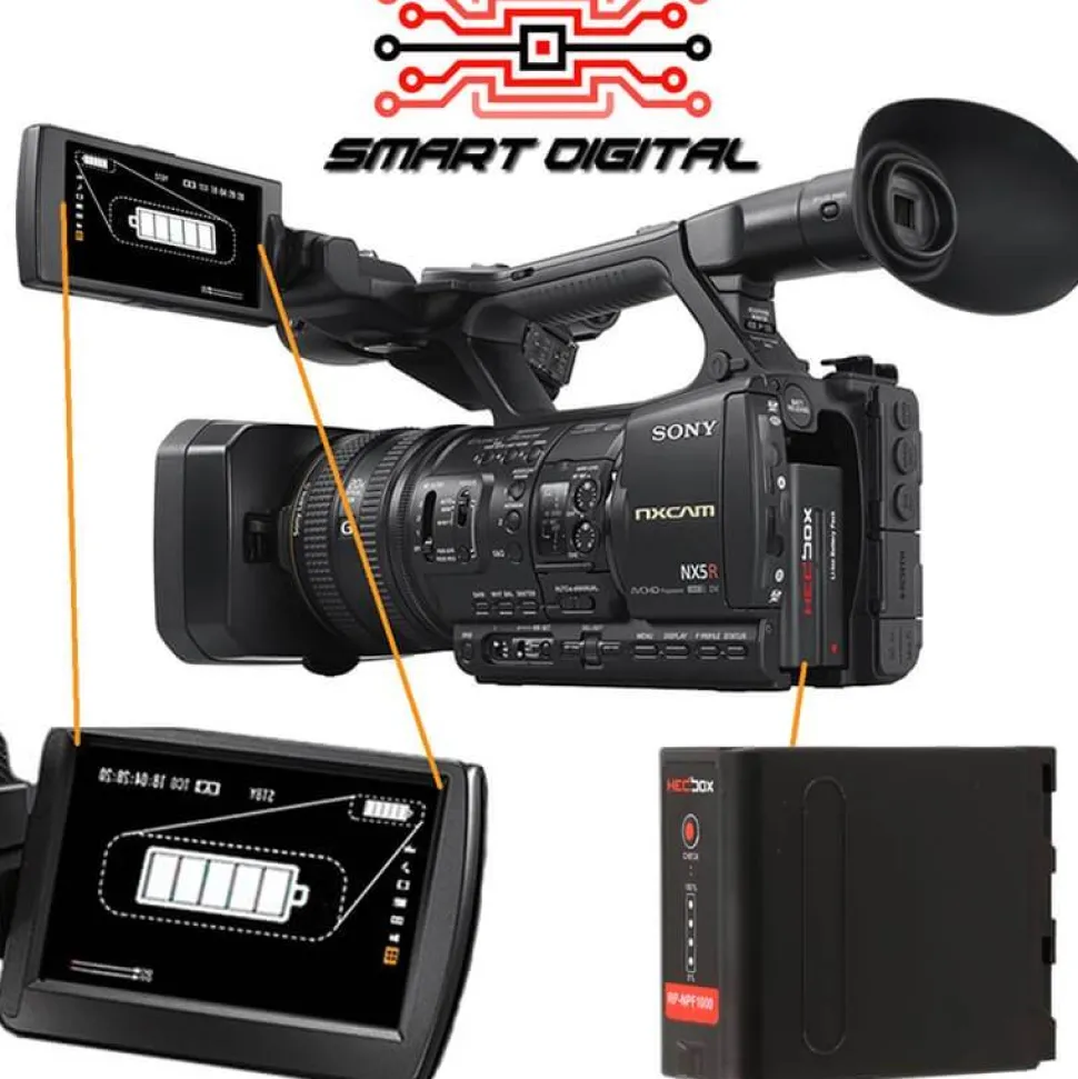 Hedbox Ultra High Capacity DV Battery Pack for Sony NPF