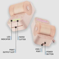 HP Sprocket 500 Panorama Printer Pink