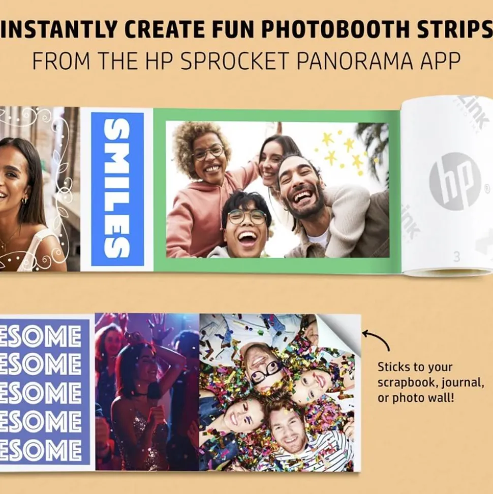 HP Sprocket 500 Panorama Printer White