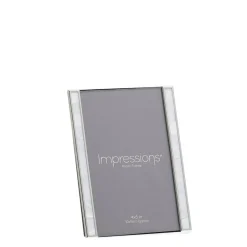 Impressions Silver Plated and Mother of Pearl Frame 5x7