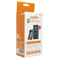 Jupio USB Brand Charger for Canon 7.2V-8.4V batteries