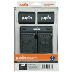 Jupio Value Pack 2x Battery NP-FZ100 2040mAh + USB Dual Charger