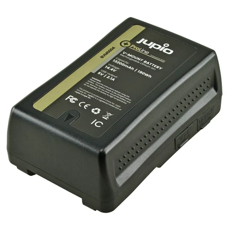 Jupio V-Mount battery LED Indicator 14.4v 13200mAh (190Wh)