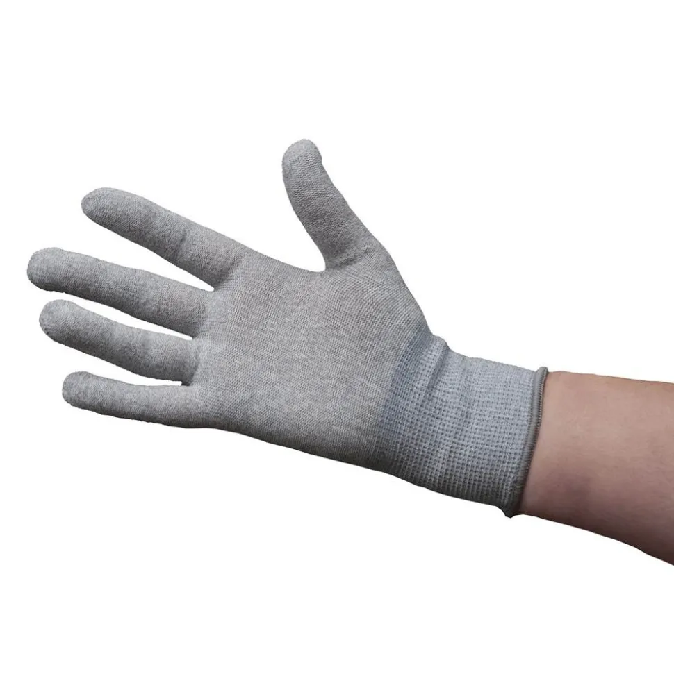Just Anti-Static Stretch Nylon Gloves Large (pair)