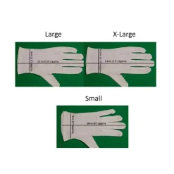 Just Cotton Gloves Large (pair)