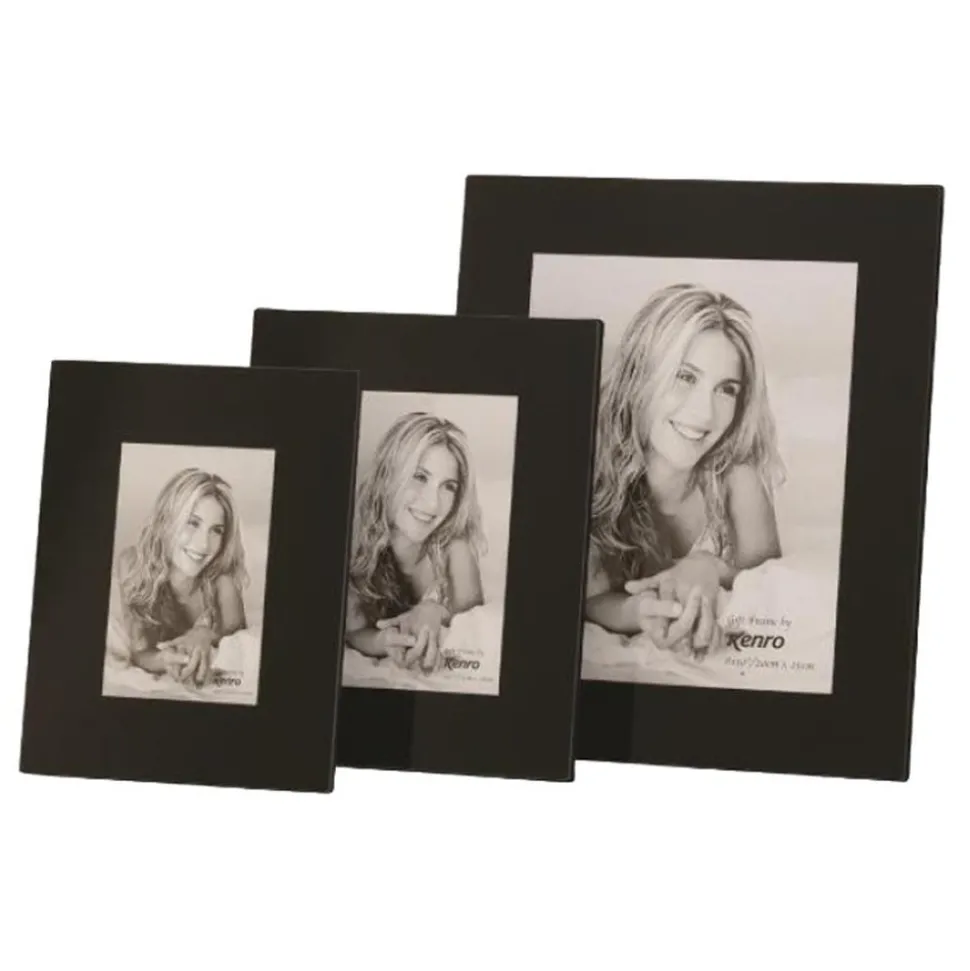 Kenro Black Glass 6 x 4 Frame