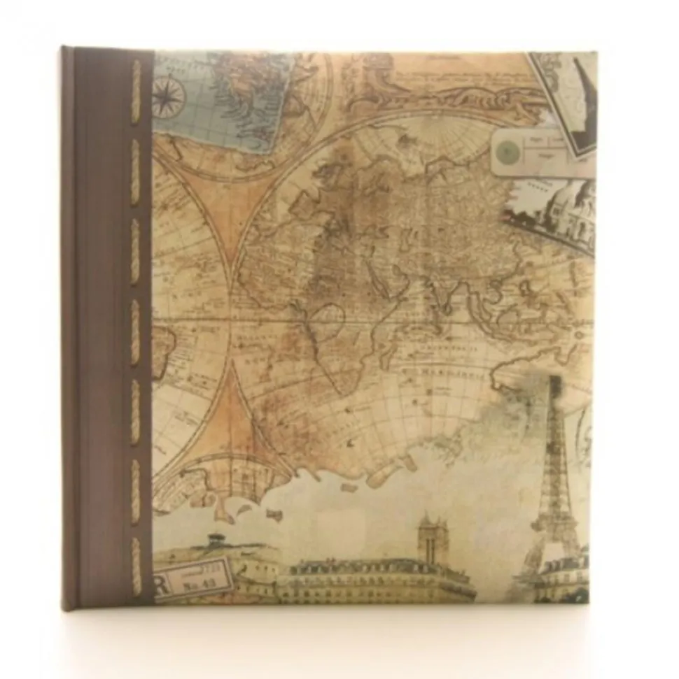 Kenro Holiday Old Map Design 6x4 Photo Album