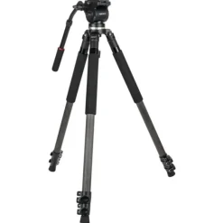 Kenro Standard Carbon Fibre Video Tripod Kit with Ball Head