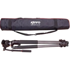 Kenro Standard Carbon Fibre Video Tripod Kit with Ball Head