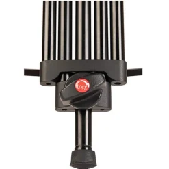 Kenro Twin Tube Aluminium Video Tripod Kit with VH01B Fluid Head