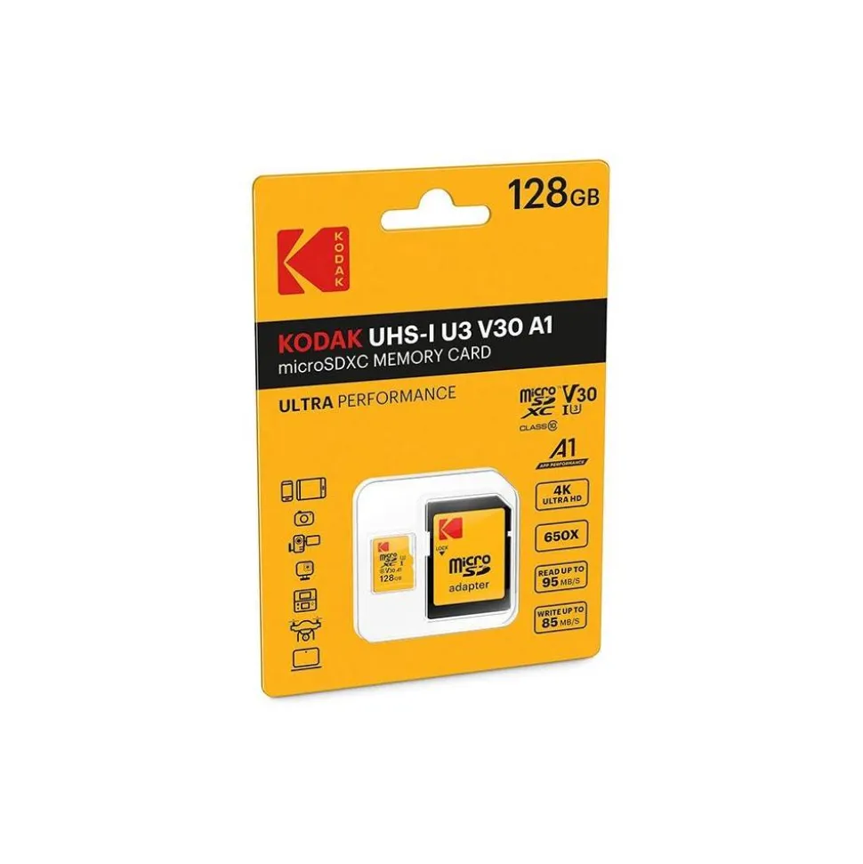 Kodak 128GB SD UHS-I U3 V30 Ultra