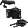 Kondor Blue Canon R7 Arca Base Rig MKII Raven Black