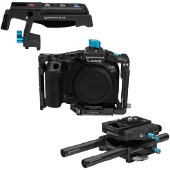 Kondor Blue Canon R7 Arca Base Rig MKII Raven Black