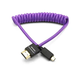 Kondor Blue Gerald Undone Micro HDMI to Full HDMI 12-24 Inch Cable