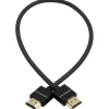 Kondor Blue HDMI To HDMI 14-Inch Cable For On-Camera Monitors Black