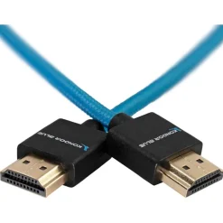 Kondor Blue HDMI To HDMI 14-Inch Cable For On-Camera Monitors Blue