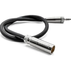 Kondor Blue Mini XLR to 3.5mm Locking Screw-On Stereo Plug Audio Cable