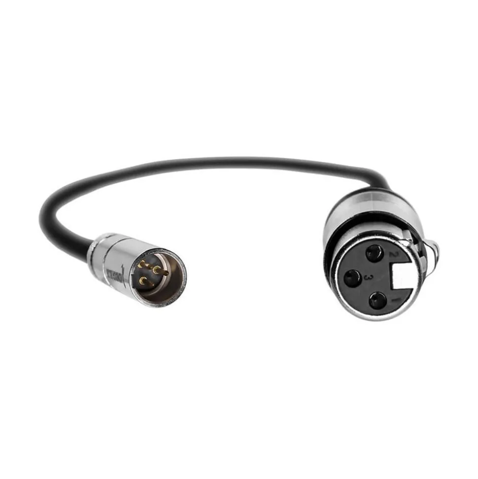 Kondor Blue Mini XLR to XLR 16-in Cable Black