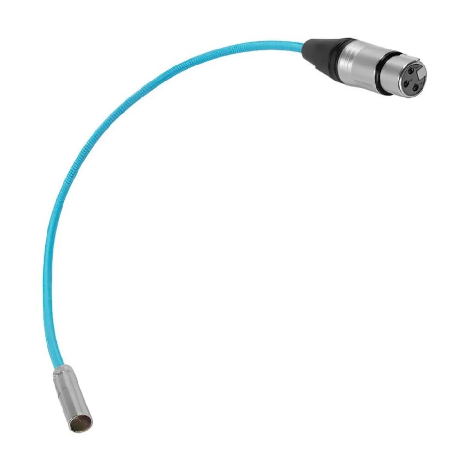 Kondor Blue Mini XLR to XLR 16-in Cable Blue