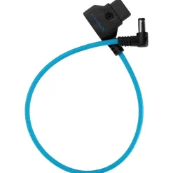 Kondor Blue Straight D-Tap to DC 5.5 x 2.5mm Barrel Right-Angle Cable