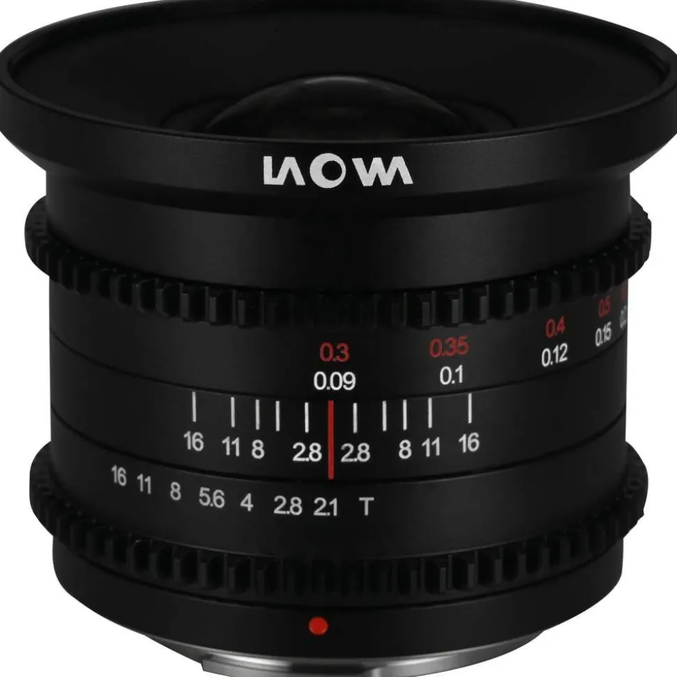 Laowa 6mm T2.1 Zero-D Cine Lens for Micro Four Thirds