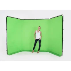 Lastolite Panoramic Background Cover 4m Chromakey Green - LL LB7626