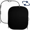 Lastolite Plain Collapsible Reversible Background 1.5 x 1.8m Black/White LL LC5621