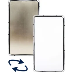 Lastolite Skylite Rapid Fabric Medium 1.1 x 2m Sunfire/White - LL LR81206R