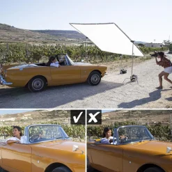 Lastolite Skylite Rapid Fabric Extra Large 0.75 Stop Diffuser 3x3m - LL LR83301R